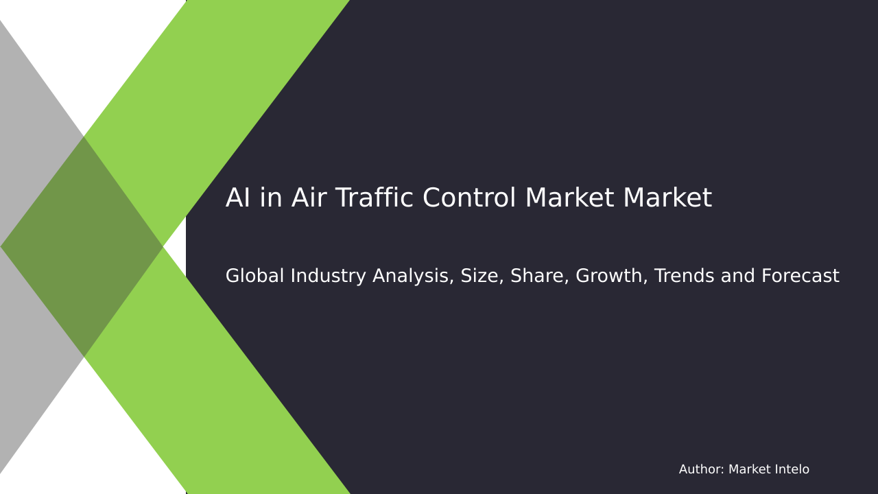 AI in Air Traffic Control Market Research Report 2033