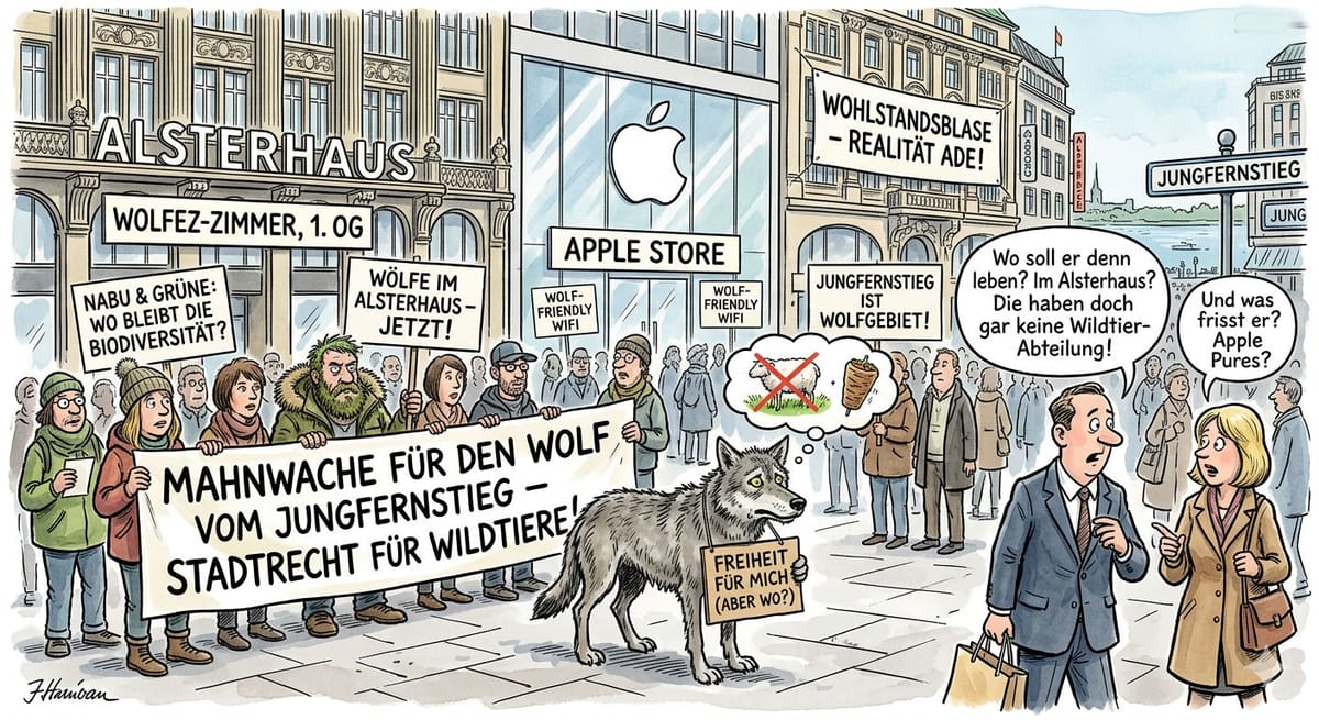 Die Wohlstandsblase heult mit dem Wolf